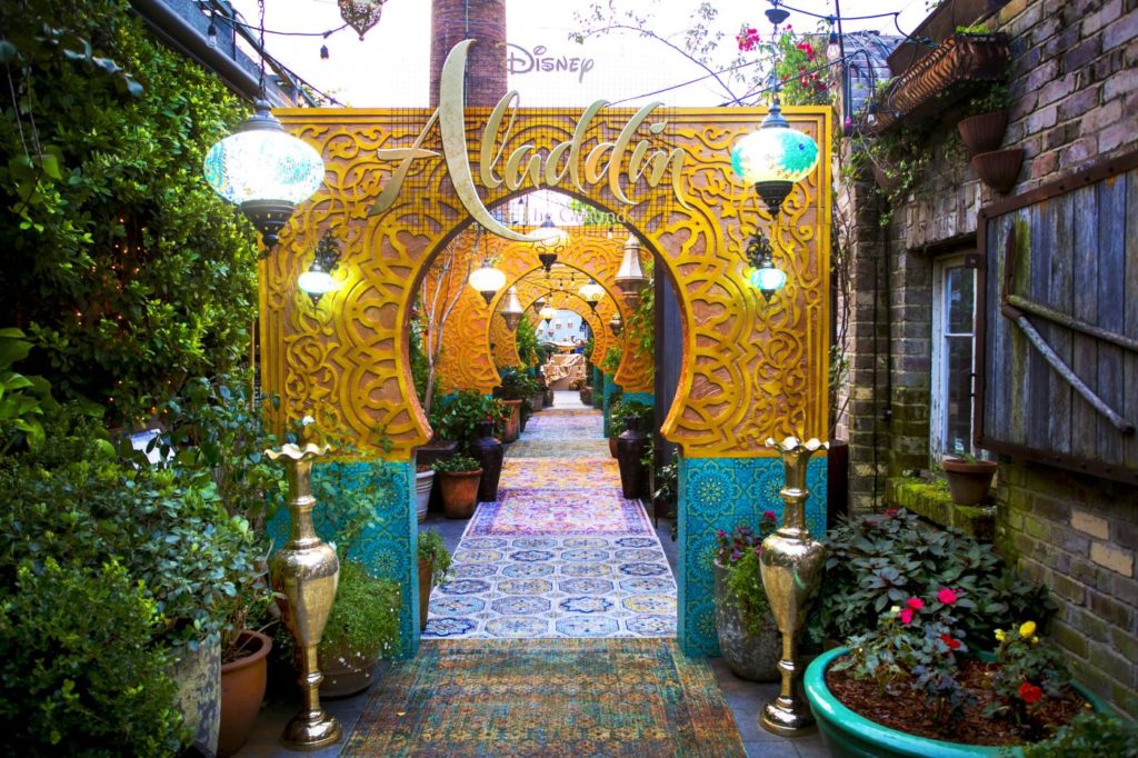 The Grounds Of Alexandria Has Been Transformed Into An Aladdin-Inspired Marketplace