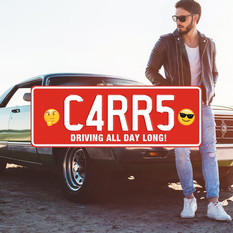 You Can Now Add Emojis In A Caption To Your License Plate And