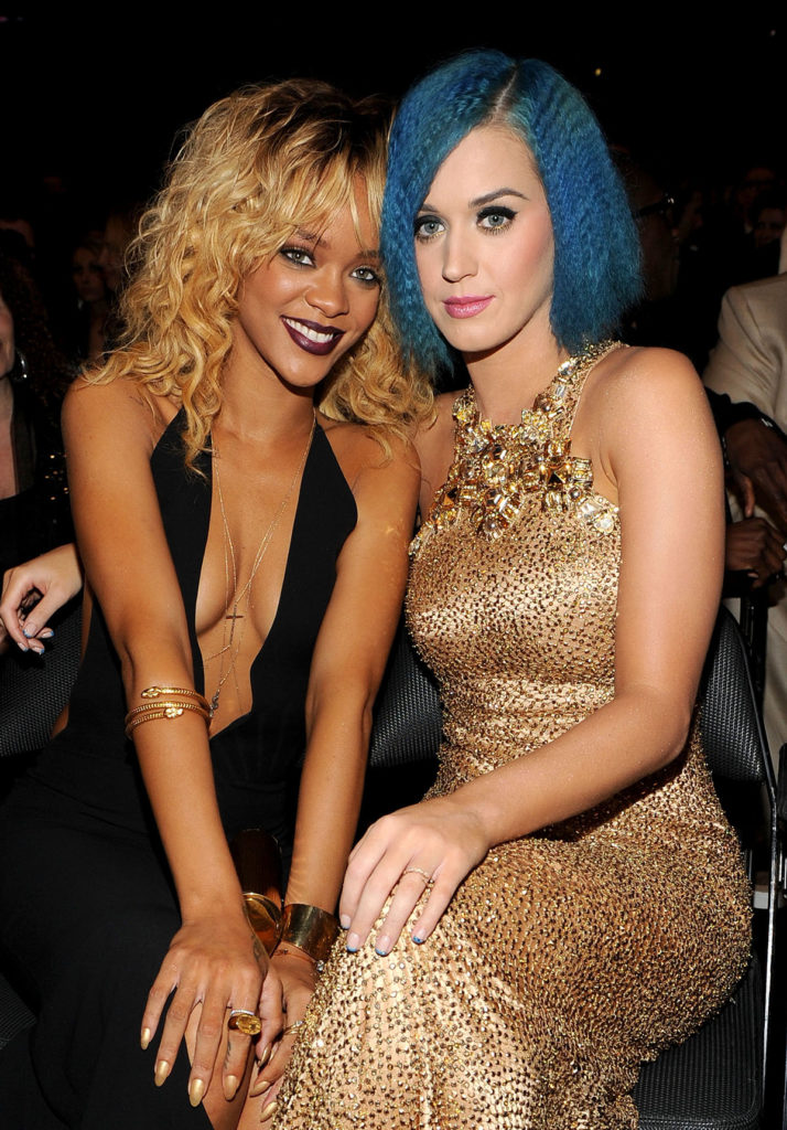 Rihanna and Katy Perry in bitter feud