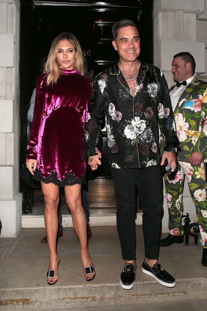 Robbie Williams and Ayda Field welcome third child
