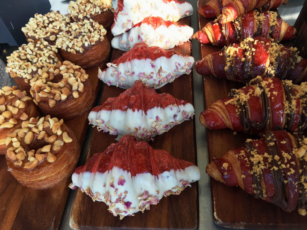 There’s a new café in Sydney and it serves red velvet croissants, people