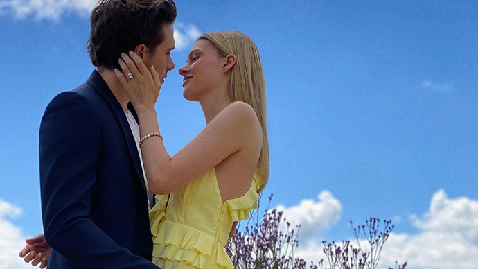 The Ring That Brooklyn Beckham Gave His Fiancée Could Probs Knock Me Out
