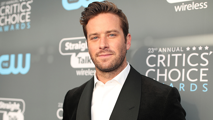 Armie Hammer Spoken To By Police Over Video On Secret Instagram Account