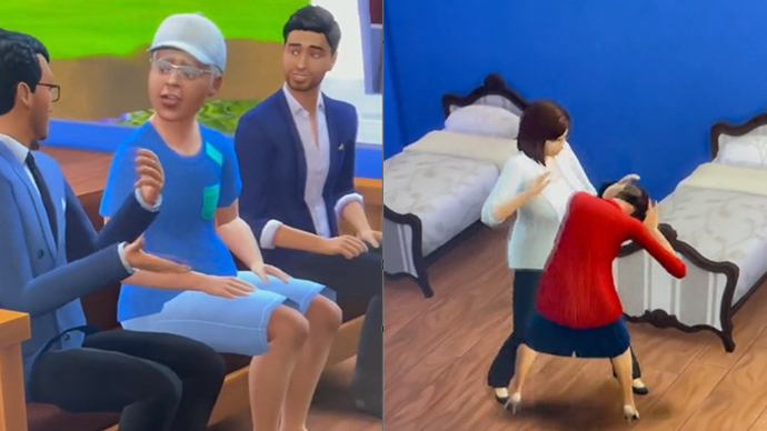 Someone Made A Virtual Lockdown Of The Premiers On The Sims