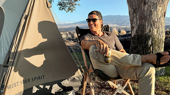 Fitzy Shares Questionable Camping Tales With The One & Only Matthew McConaughey