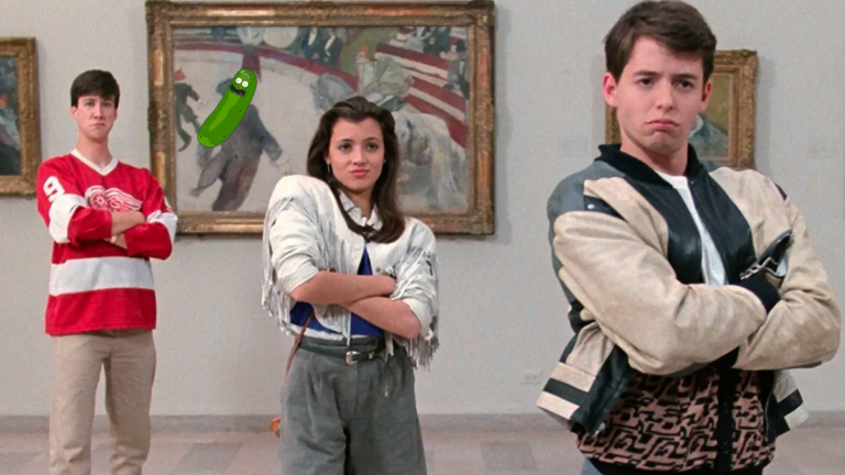 Macca’s Pickle Flung On Ceiling Now Deemed $9K Worth Of Art