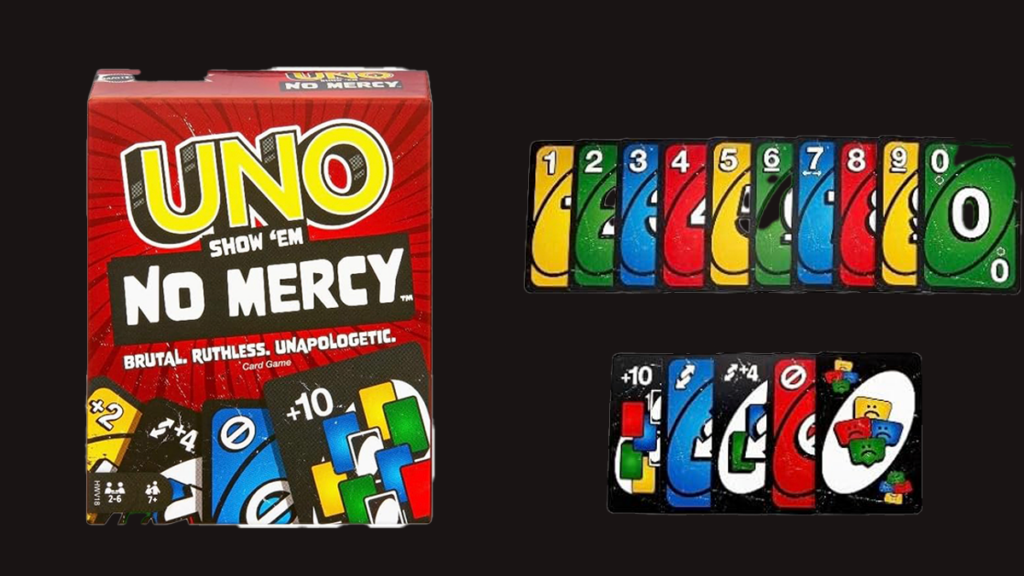 How it feels when you get hit with a Draw 10 in UNO Show 'Em No Mercy.