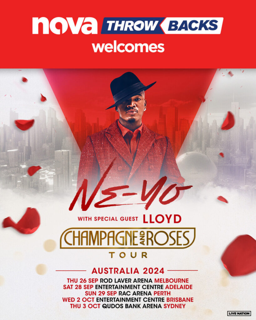 NEYO Returns To Australia For ‘Champagne And Roses’ Tour